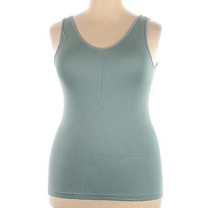 Green workout tank 2x
